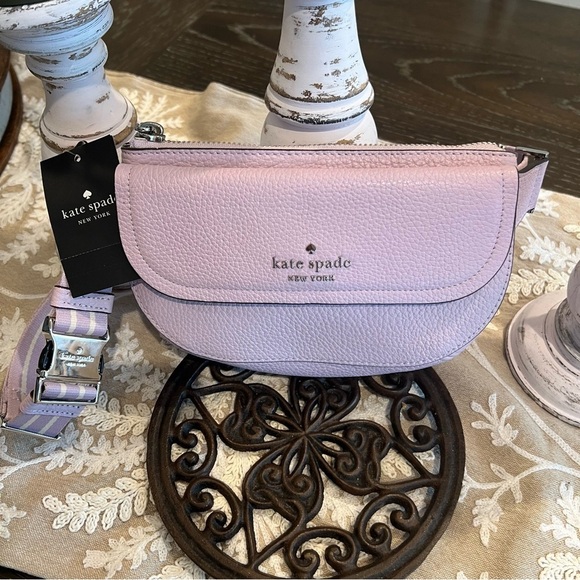 NWT Kate Spade Rosie Belt Bag in Violet Purple with Gold-Tone Hardware - Picture 4 of 14